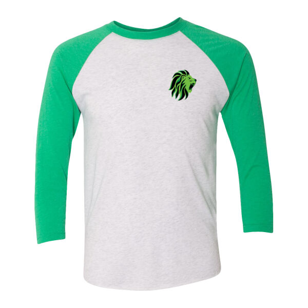 WCPA  Lions - Triblend Three-Quarter Raglan T-Shirt Thumbnail