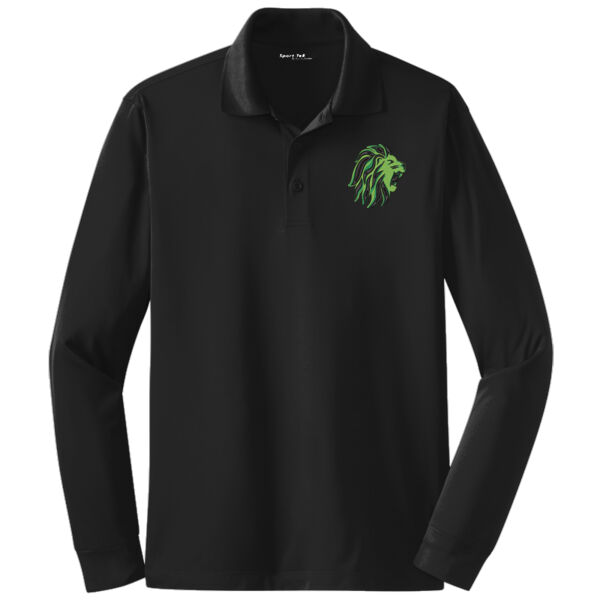  WCPA Lions - Long Sleeve Micropique Sport Wick ® Polo Thumbnail