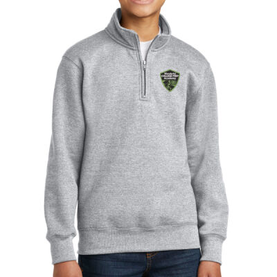 PC78YQ - Youth Core Fleece 1/4 Zip Pullover Sweatshirt Thumbnail